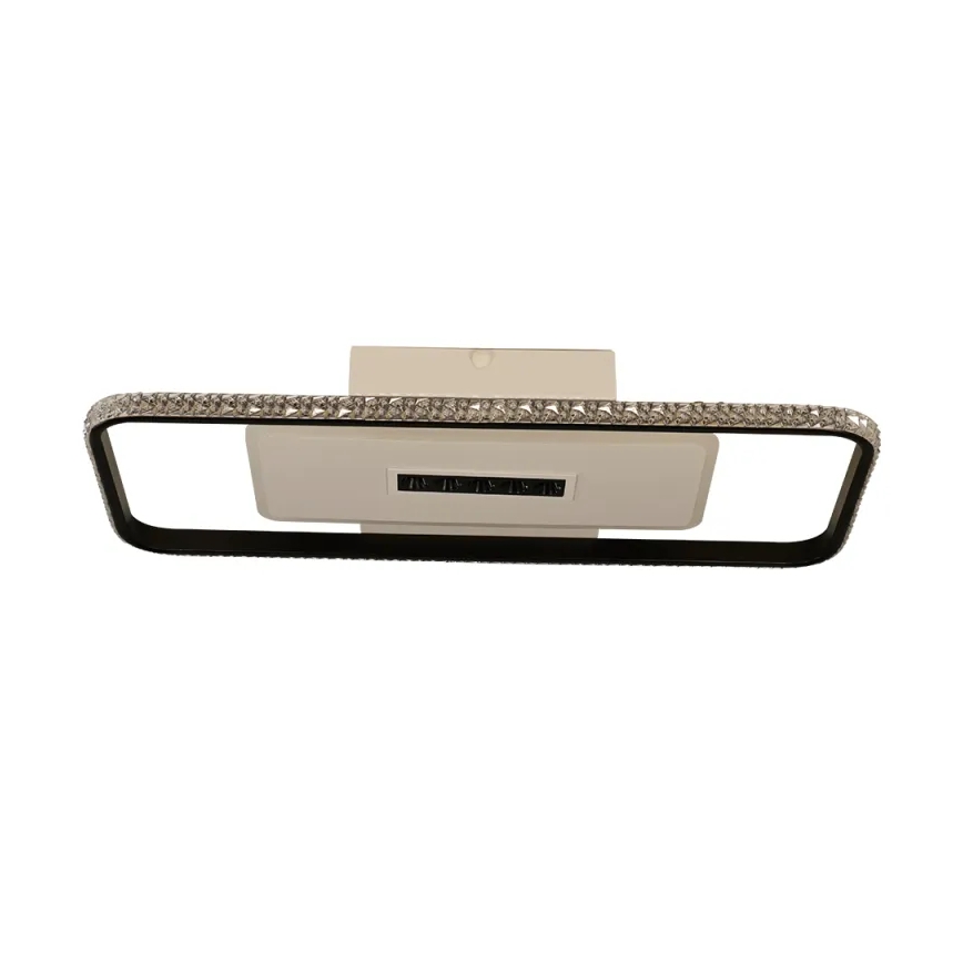 LED Zatemnitvena stropna svetilka LED/75W/230V 3000-6500K bela/črna + Daljinski upravljalnik