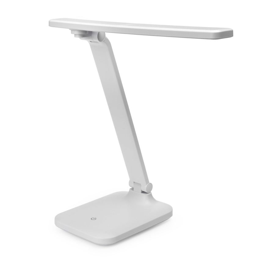 LED Zatemnitvena namizna svetilka na dotik z brezžičnim polnjenjem in USB priključkom REMUS LED/5W/230V bela