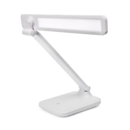 LED Zatemnitvena namizna svetilka na dotik z brezžičnim polnjenjem in USB priključkom REMUS LED/5W/230V bela