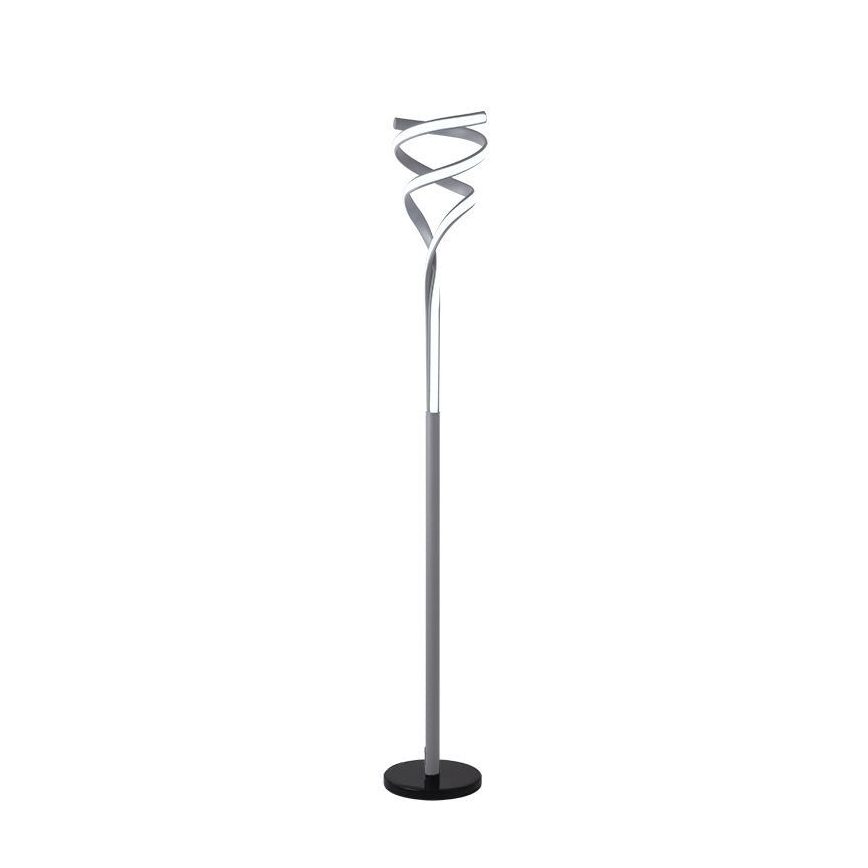 LED Zatemnitvena talna svetilka LED/50W/230V 3000-6500K siva + Daljinski upravljalnik