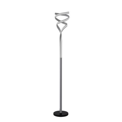 LED Zatemnitvena talna svetilka LED/50W/230V 3000-6500K siva + Daljinski upravljalnik