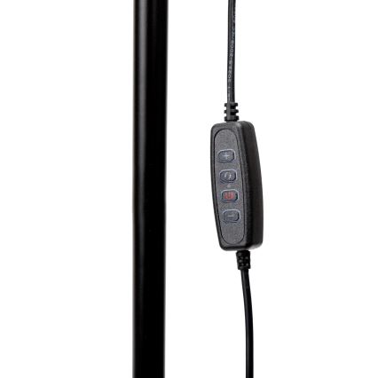 LED Zatemnitvena talna svetilka SIGNUS LED/10W/230V 3000/4500/6500K črna