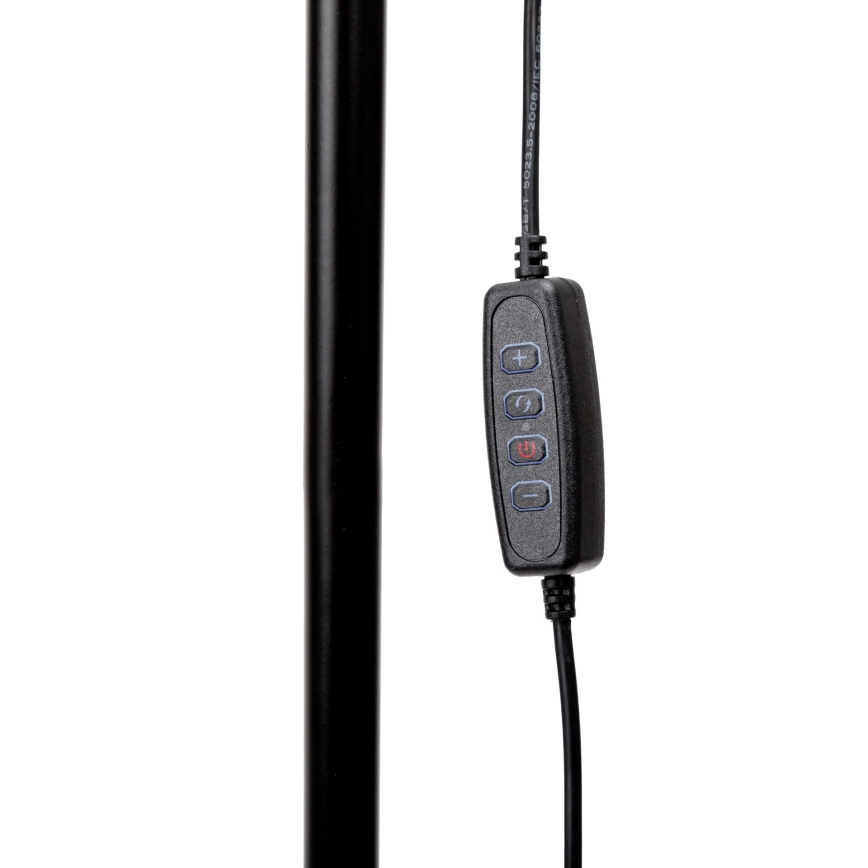 LED Zatemnitvena talna svetilka SIGNUS LED/10W/230V 3000/4500/6500K črna
