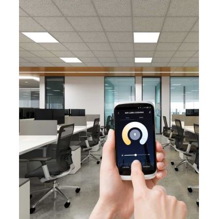 LED Zatemnitvena vgradna plošča LIBRA LED/40W/230V 2900-6000K Wi-Fi Tuya