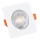 LED Zatemnitvena vgradna svetilka KENT LED/3/5/7W/230V 3000/4000/6000K 9x9 cm bela
