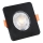 LED Zatemnitvena vgradna svetilka KENT LED/3/5/7W/230V3000/4000/6000K 9x9 cm črna
