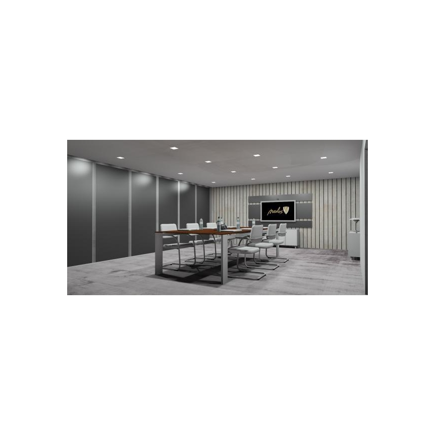 LED zatemnitvena vgradna svetilka LED/12W/230V 3000-6500K Wi-Fi Tuya