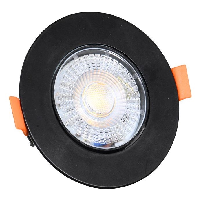 LED Zatemnitvena vgradna svetilka ZITA LED/3/5/7W/230V 3000/4000/6000K pr. 9 cm črna