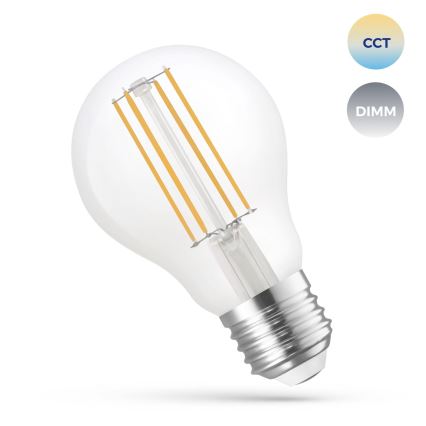 LED Zatemnitvena žarnica A60 E27/5W/230V 2700-6500K Wi-Fi Tuya