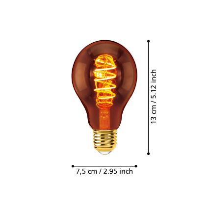 LED Zatemnitvena žarnica A75 E27/4W/230V 2000K - Eglo 110089