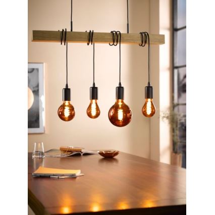 LED Zatemnitvena žarnica A75 E27/4W/230V 2000K - Eglo 11881