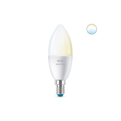 LED Zatemnitvena žarnica C37 E14/4,9W/230V 2700-6500K CRI 90 Wi-Fi - WiZ