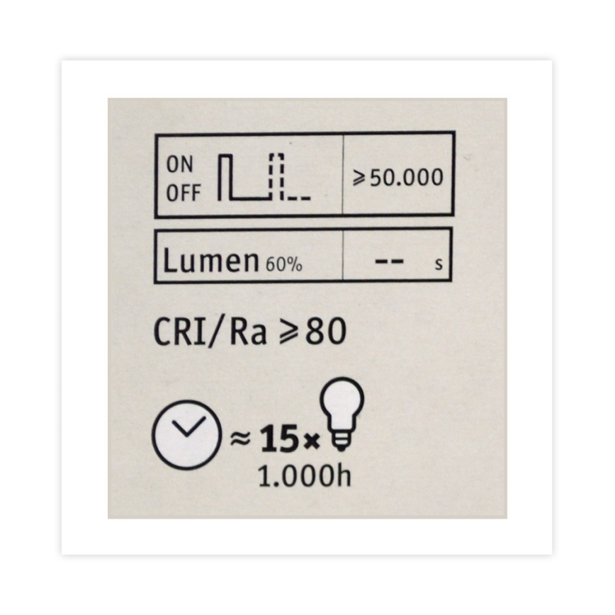 LED Zatemnitvena žarnica CLASSIC G125 E27/4,5W/230V 2600K - Paulmann 28742