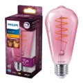 LED Zatemnitvena žarnica DECO Philips ST64 E27/4,5W/230V 1800K