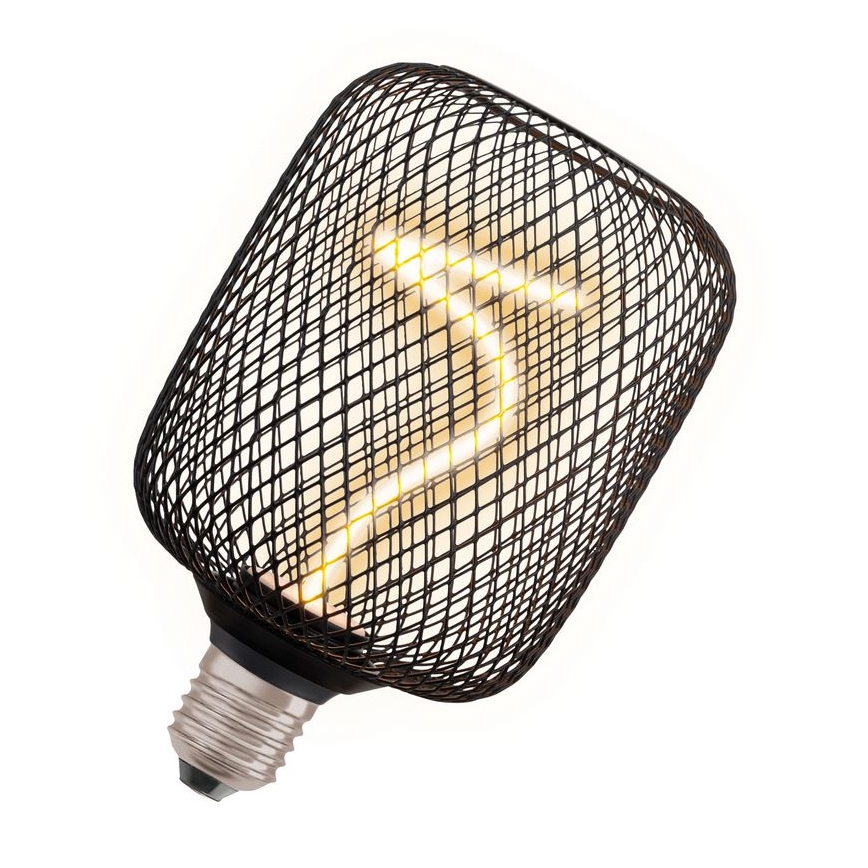 LED Zatemnitvena žarnica DECOR FILAMENT E27/3,5W/230V 1800K črna - Osram