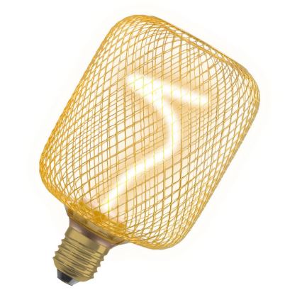 LED Zatemnitvena žarnica DECOR FILAMENT E27/3,5W/230V 1800K zlata - Osram