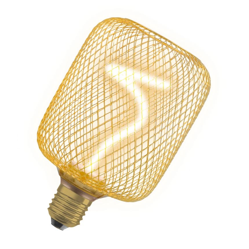 LED Zatemnitvena žarnica DECOR FILAMENT E27/3,5W/230V 1800K zlata - Osram