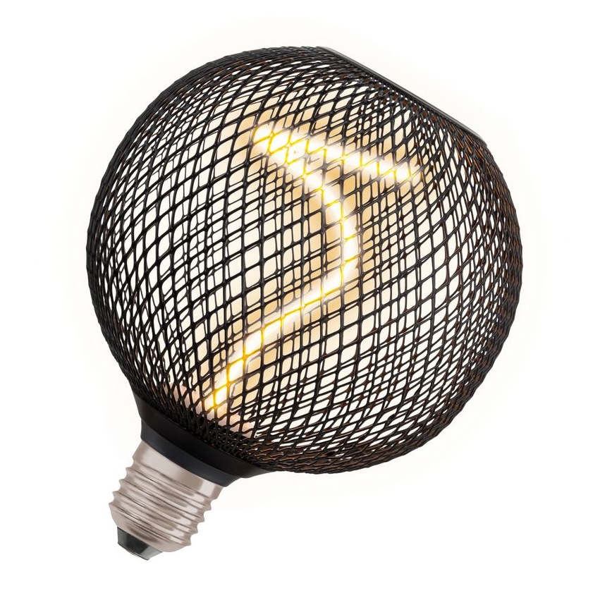 LED Zatemnitvena žarnica DECOR FILAMENT G125 E27/3,5W/230V 1800K črna - Osram