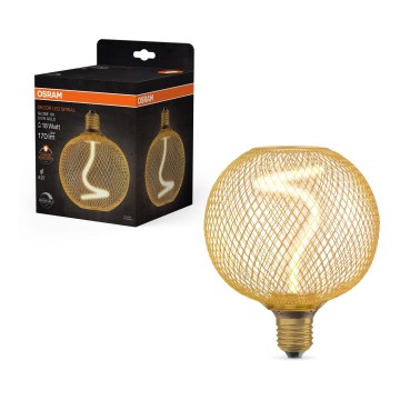 LED Zatemnitvena žarnica DECOR FILAMENT G125 E27/3,5W/230V 1800K zlata - Osram
