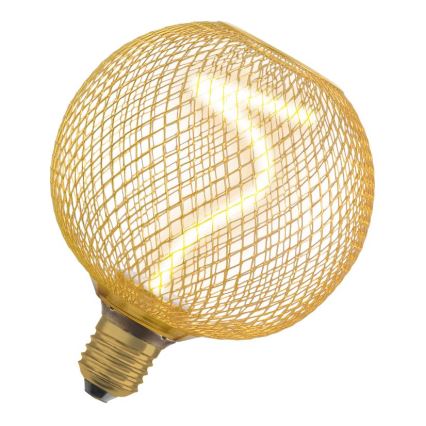 LED Zatemnitvena žarnica DECOR FILAMENT G125 E27/3,5W/230V 1800K zlata - Osram