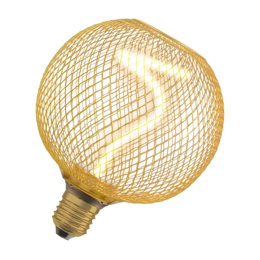 LED Zatemnitvena žarnica DECOR FILAMENT G125 E27/3,5W/230V 1800K zlata - Osram