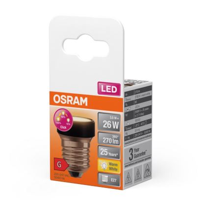 LED Zatemnitvena žarnica E27/3,5W/230V 2700K - Osram