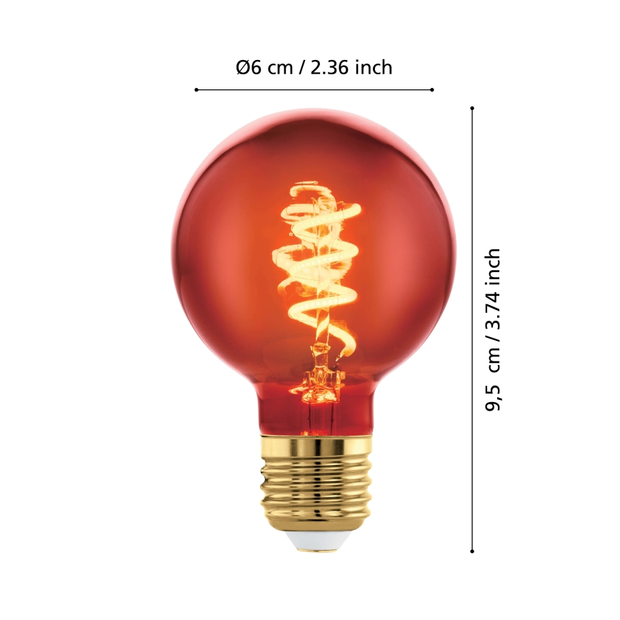 LED Zatemnitvena žarnica E27/4W/230V 2000K - Eglo 110198