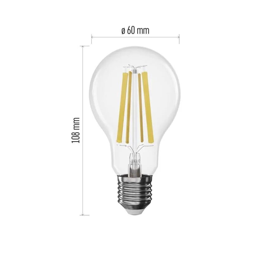 LED Zatemnitvena žarnica FILAMENT A60 E27/11W/230V 4000K
