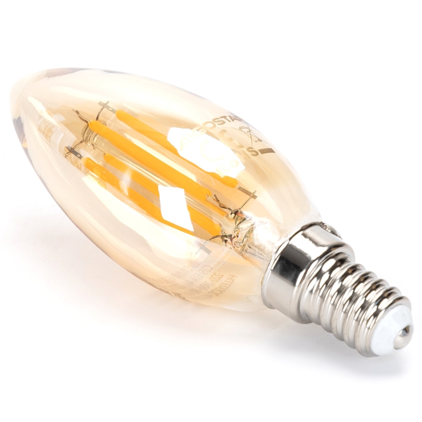 LED Zatemnitvena žarnica FILAMENT C35 E14/4W/230V 2200K - Aigostar