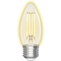 LED Zatemnitvena žarnica FILAMENT C35 E27/4,5W/230V 2700-6500K Wi-Fi - Aigostar