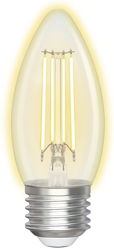 LED Zatemnitvena žarnica FILAMENT C35 E27/4,5W/230V 2700-6500K Wi-Fi - Aigostar