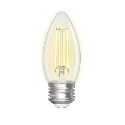 LED Zatemnitvena žarnica FILAMENT C35 E27/4,5W/230V 2700-6500K Wi-Fi - Aigostar