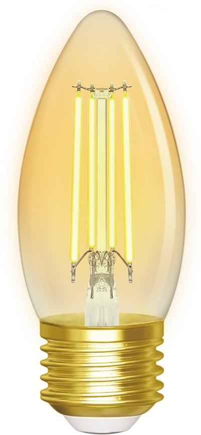 LED Zatemnitvena žarnica FILAMENT C35 E27/4,5W/230V 2700-6500K Wi-Fi - Aigostar
