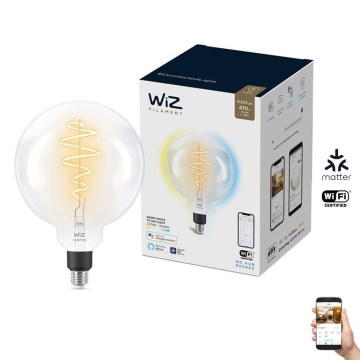 LED Zatemnitvena žarnica FILAMENT G200 E27/6,5W/230V 2700-6500K CRI 90 Wi-Fi - WiZ