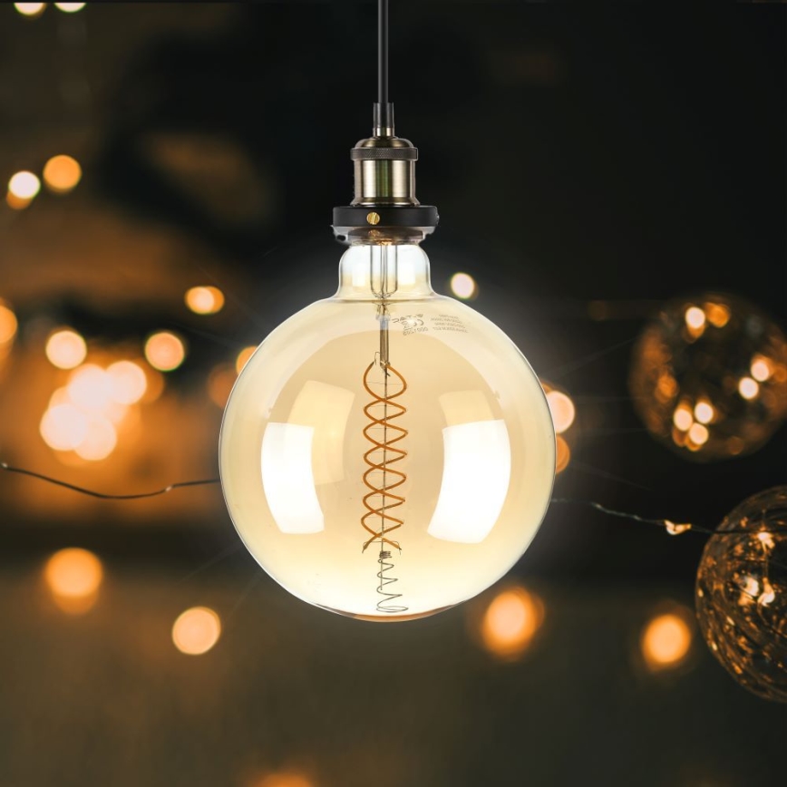 LED Zatemnitvena žarnica FILAMENT G200 E27/8W/230V 1800K