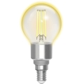 LED Zatemnitvena žarnica FILAMENT G45 E14/4,5W/230V 2700-6500K Wi-Fi - Aigostar