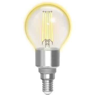 LED Zatemnitvena žarnica FILAMENT G45 E14/4,5W/230V 2700-6500K Wi-Fi - Aigostar