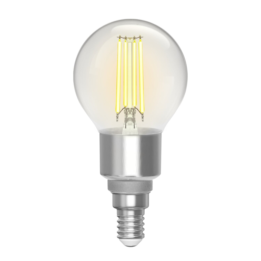 LED Zatemnitvena žarnica FILAMENT G45 E14/4,5W/230V 2700-6500K Wi-Fi - Aigostar