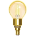 LED Zatemnitvena žarnica FILAMENT G45 E14/4,5W/230V 2700-6500K Wi-Fi - Aigostar