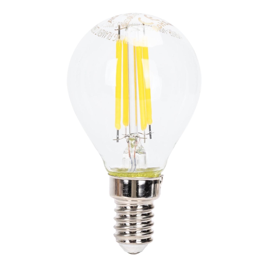 LED Zatemnitvena žarnica FILAMENT G45 E14/4W/230V 6500K - Aigostar