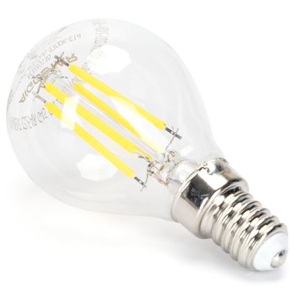 LED Zatemnitvena žarnica FILAMENT G45 E14/4W/230V 6500K - Aigostar