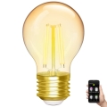 LED Zatemnitvena žarnica FILAMENT G45 E27/4,5W/230V 2700-6500K Wi-Fi - Aigostar