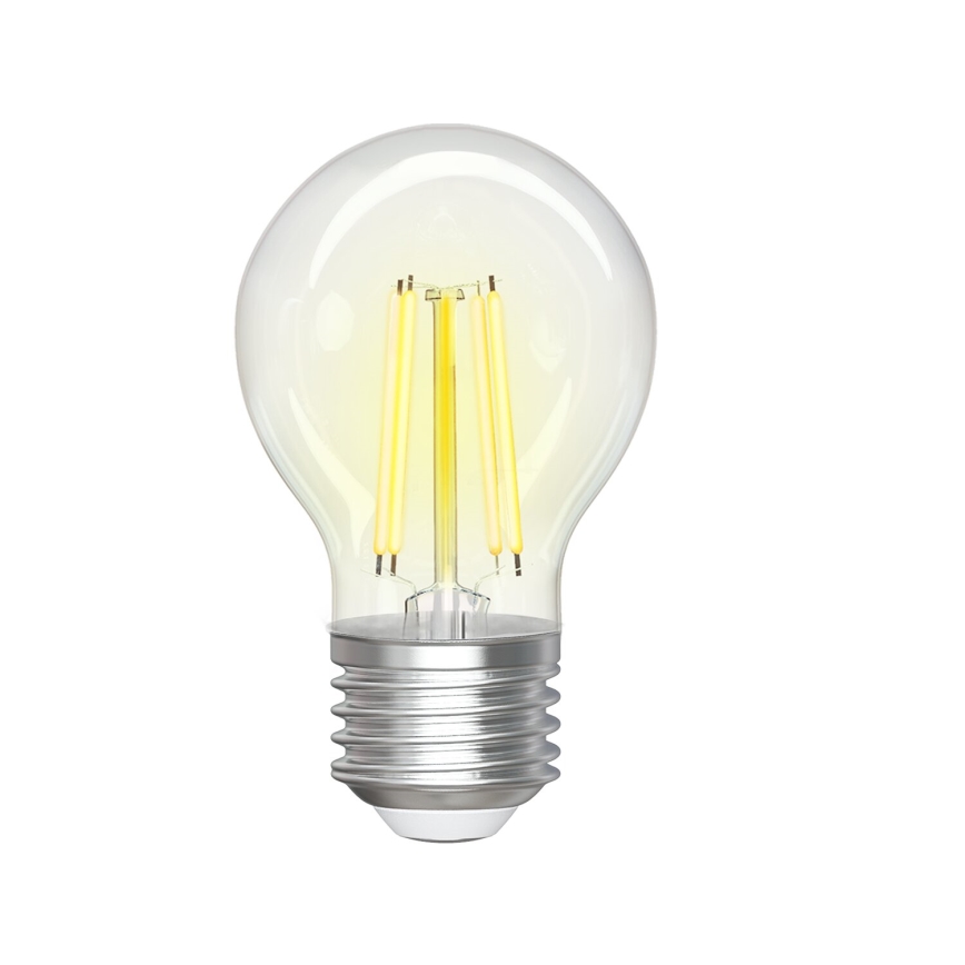 LED Zatemnitvena žarnica FILAMENT G45 E27/4,5W/230V 2700-6500K Wi-Fi - Aigostar