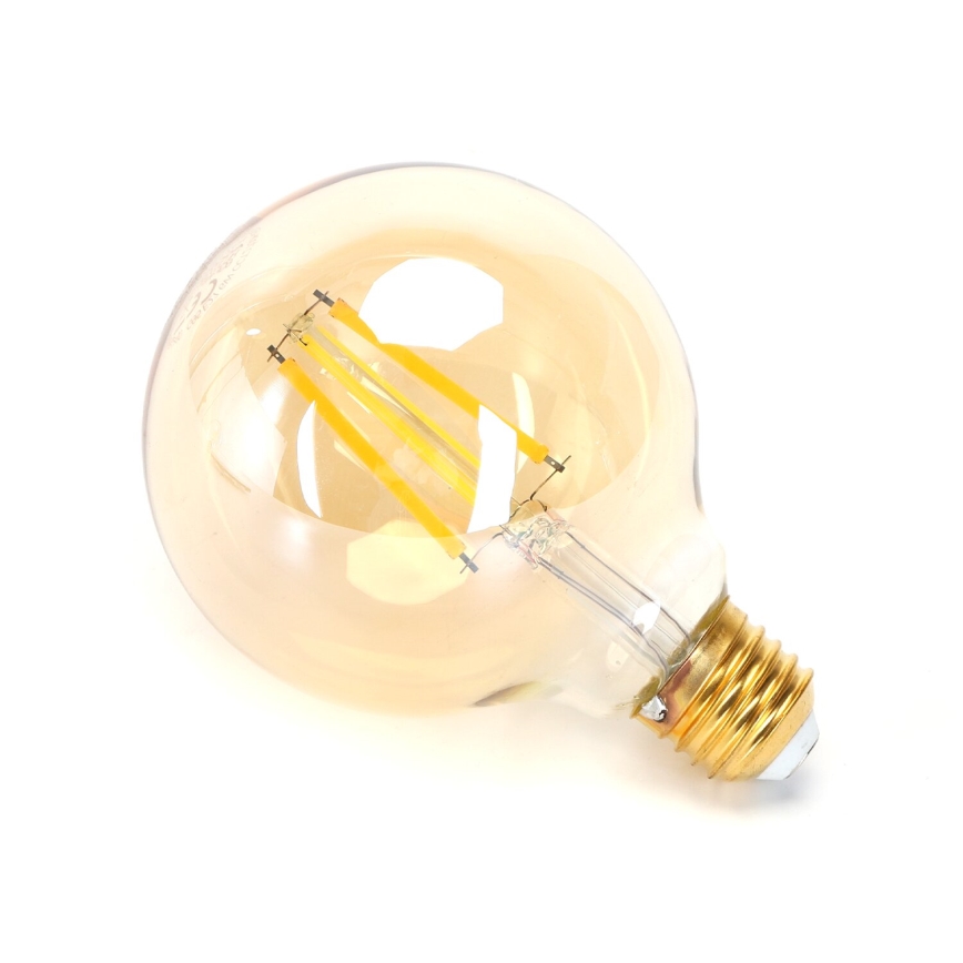 LED Zatemnitvena žarnica FILAMENT G95 E27/6W/230V 2700-6500K Wi-Fi - Aigostar