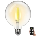 LED Zatemnitvena žarnica FILAMENT MESH Pametni G125 E27/6W/230V 2700-6500K - Aigostar