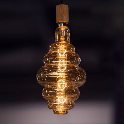 LED Zatemnitvena žarnica FILAMENT S200 E27/8W/230V 1800K
