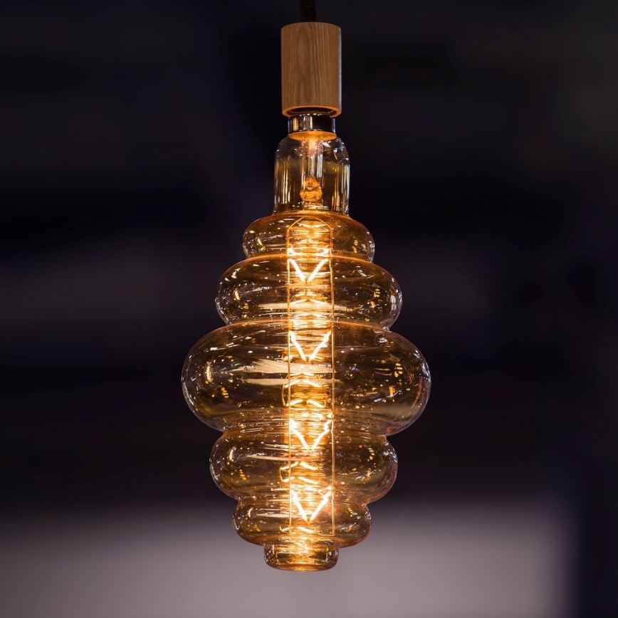 LED Zatemnitvena žarnica FILAMENT S200 E27/8W/230V 1800K