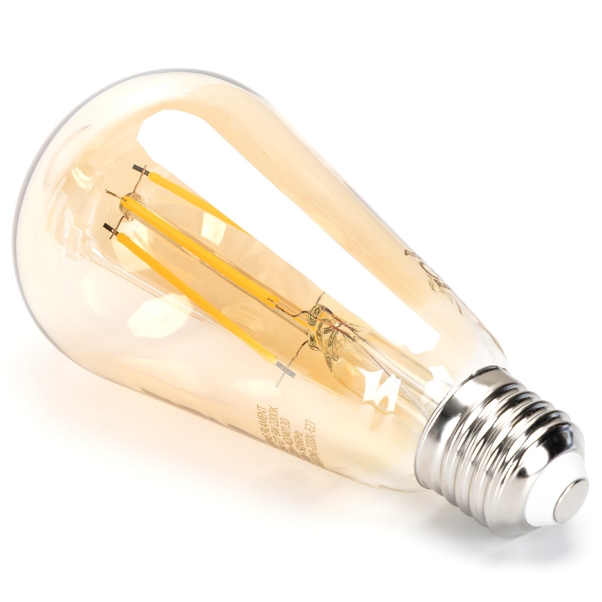 LED Zatemnitvena žarnica FILAMENT ST64 E27/6W/230V 2200K - Aigostar