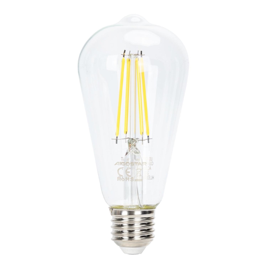 LED Zatemnitvena žarnica FILAMENT ST64 E27/6W/230V 6500K - Aigostar