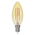 LED Zatemnitvena žarnica FILAMENT VINTAGE C35 E14/6W/230V 2000K